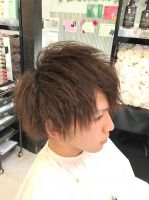 メンズ　ツイストパーマ